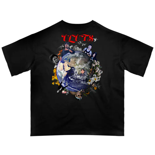 uluts earth オーバーサイズTシャツ