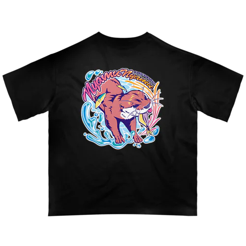 𝙎𝙩𝙧𝙚𝙚𝙩 𝙆𝙖𝙬𝙖𝙪𝙨𝙤 - 𝙎𝙥𝙡𝙖𝙨𝙝 - オーバーサイズTシャツ