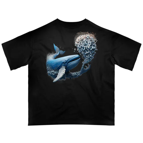 クジラ Oversized T-Shirt