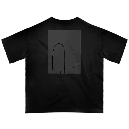 doors and stairs. Oversized T-Shirt