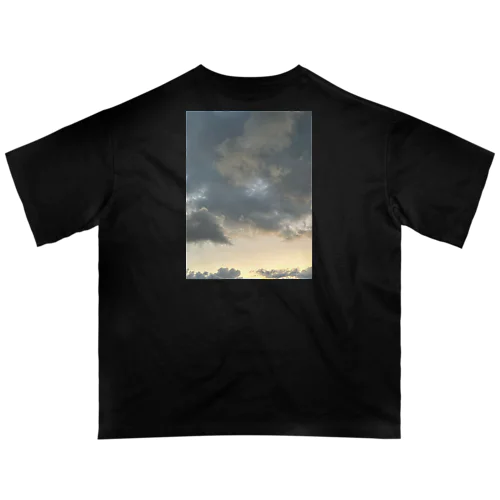 雲と朝焼け オーバーサイズTシャツ