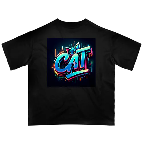 Cat Addiction 68 Oversized T-Shirt