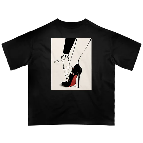 私のお気に入り(靴色有りver.) Oversized T-Shirt