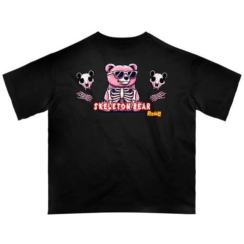 SKELETON BEAR Oversized T-Shirt