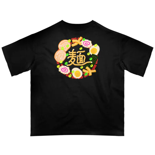 拉麺 オーバーサイズTシャツ