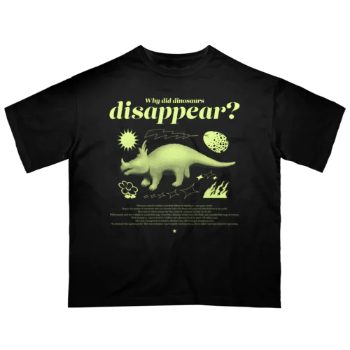 Triceratops Oversized T-Shirt