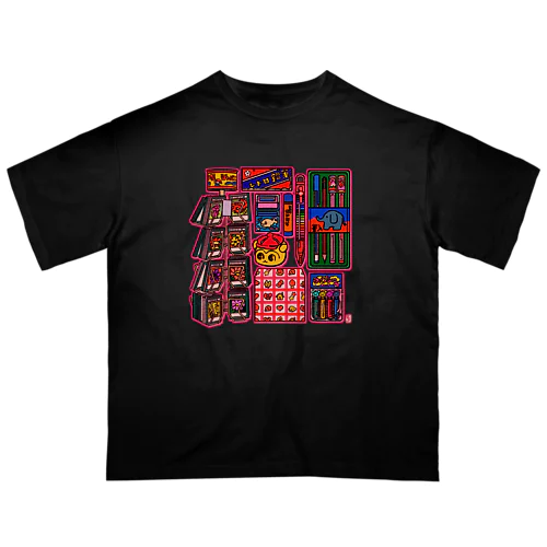 懐かし文房具 オーバーサイズTシャツ