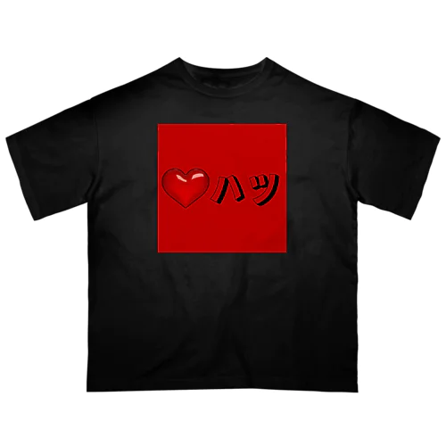 ハツ オーバーサイズTシャツ