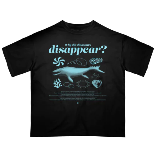 Mosasaurus Oversized T-Shirt