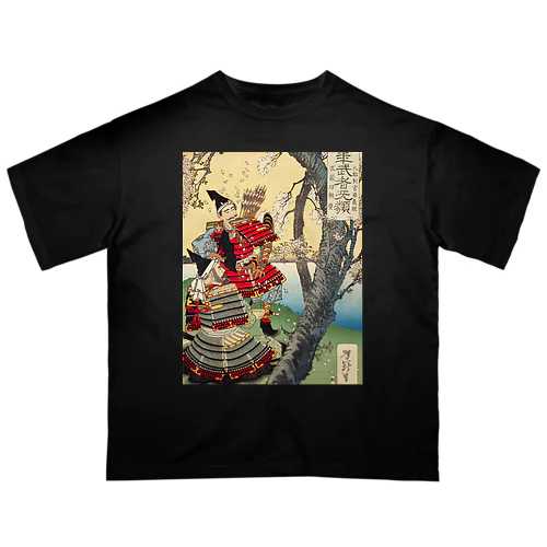 Ukiyoe SAMURAI 日本画 浮世絵  オーバーサイズTシャツ