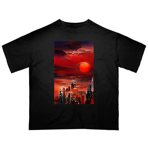 Red Night オーバーサイズTシャツ