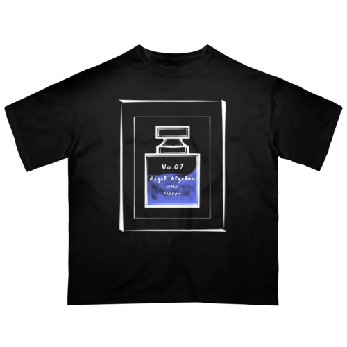 香水1ブラック オーバーサイズTシャツ