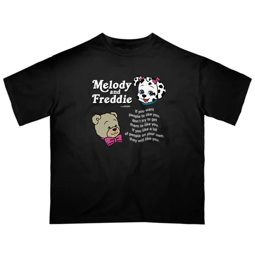 Melody and Freddie オーバーサイズTシャツ