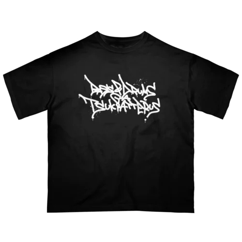 ベースとドラムが付き合ってるズ オーバーサイズTシャツ