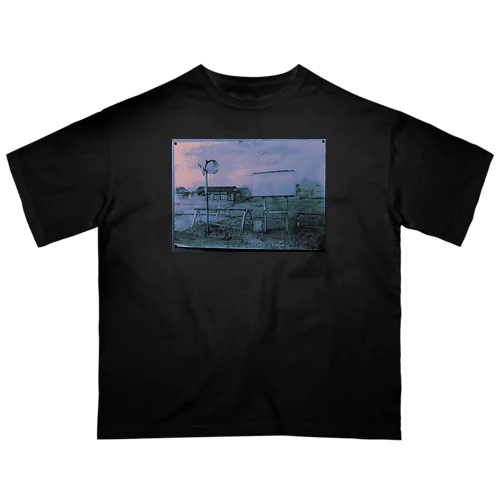 風景画のやつ Oversized T-Shirt