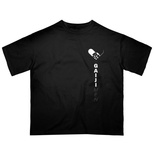 背後からメンヘラを棒で叩く Oversized T-Shirt