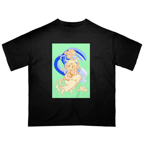 チャイナ休憩ちゃん オーバーサイズTシャツ