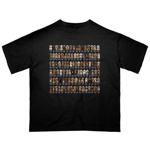 キャバプーT（濃色用） Oversized T-Shirt
