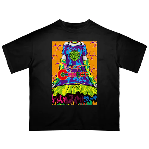 Psy-Fi Connect オーバーサイズTシャツ