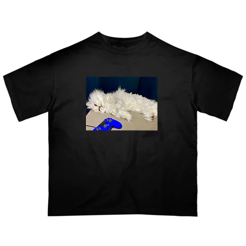 すごい顔猫 オーバーサイズTシャツ