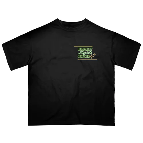 BLCT ネオン（グリーン×イエロー） オーバーサイズTシャツ