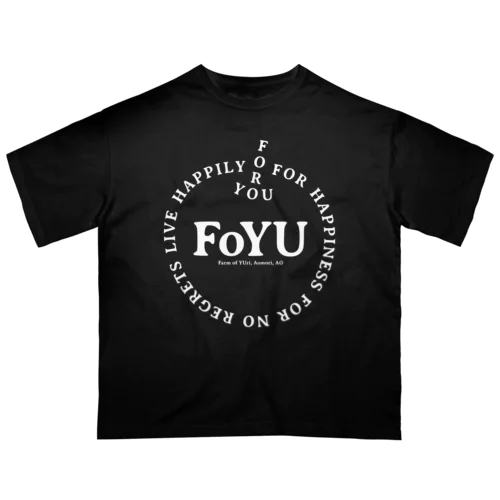 FoYU APPLE  オーバーサイズTシャツ