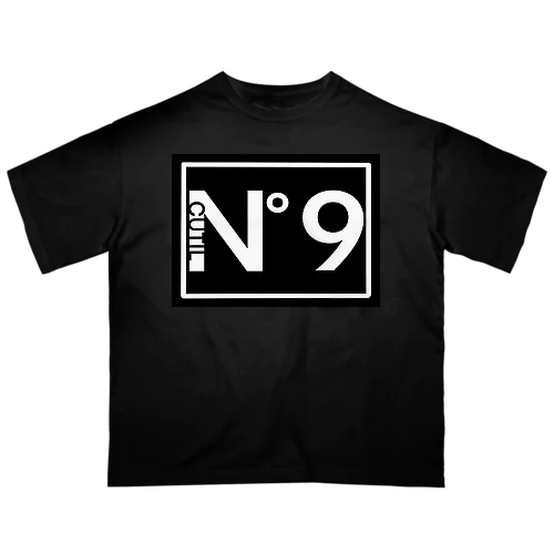 CUTIL NO.9 黒T Oversized T-Shirt