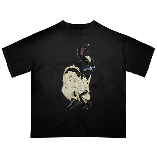 Rabbit Heart Mother Oversized T-Shirt