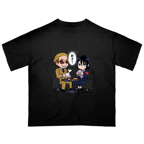 蟻ヶ谷雪＆轟蛍一　チルタイム.ver  オーバーサイズTシャツ