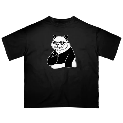 ねむそうなパンダ Oversized T-Shirt