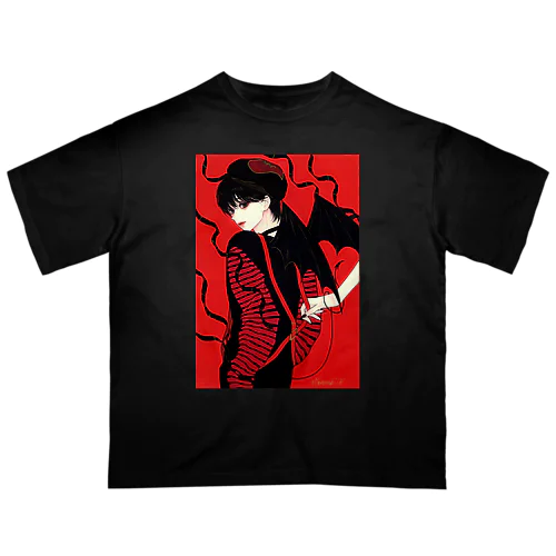 愛嬌君シリーズ Oversized T-Shirt