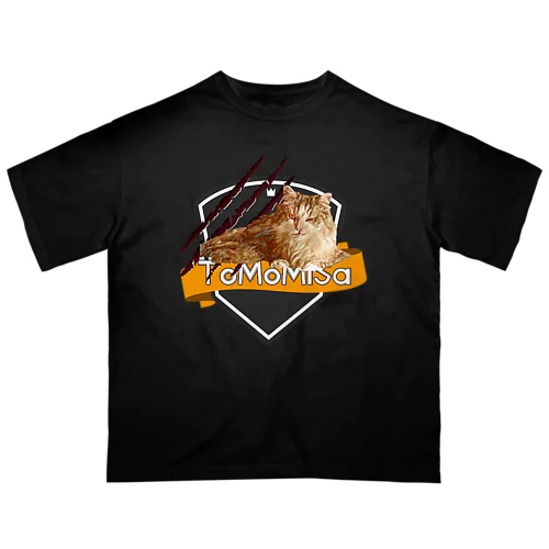 Claw marks -ToMoMISa cat オーバーサイズTシャツ