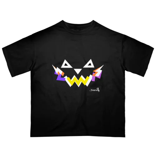 ..Yourself 白ﾊﾛｳｨﾝ22 オーバーサイズTシャツ