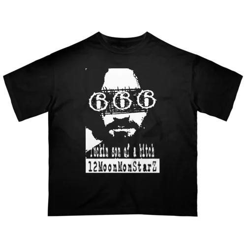 チャールズマンソン666 Oversized T-Shirt