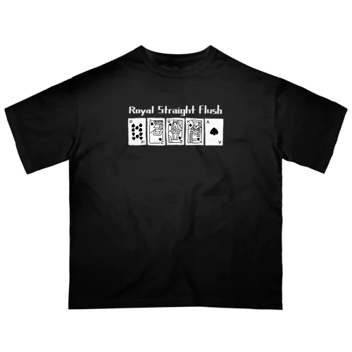 Royal Straight Flush Oversized T-Shirt