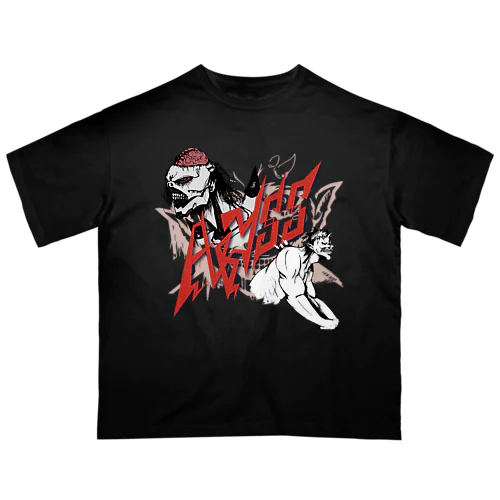 ABYSS/DEMON オーバーサイズTシャツ