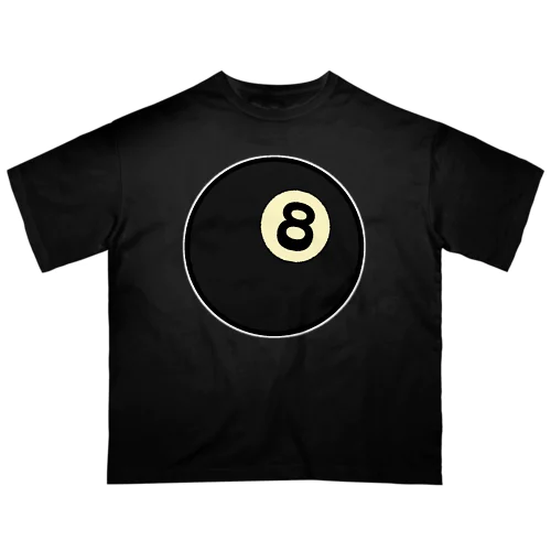 8-ball♪単体♪221202 オーバーサイズTシャツ