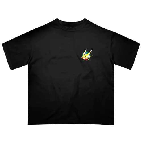 OldSchool-Cockatiel オーバーサイズTシャツ