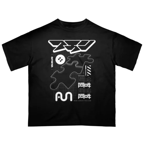 阿吽/アウン/AUN オーバーサイズTシャツ