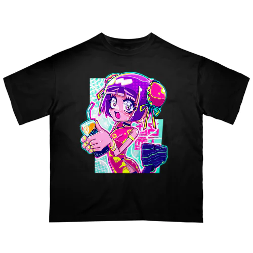 酩酊中華 90's style オーバーサイズTシャツ