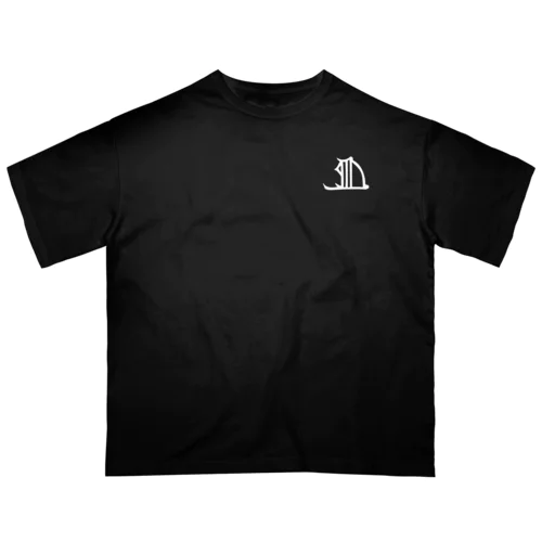 真田 幸村 花押（白） Oversized T-Shirt