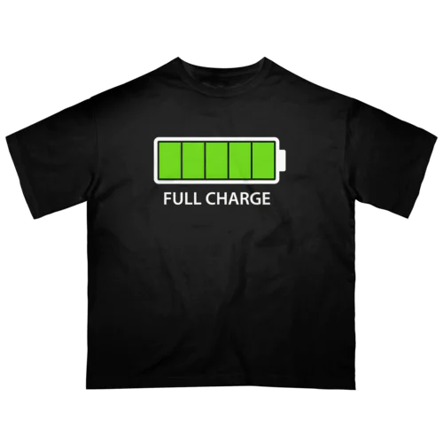 フル充電 オーバーサイズTシャツ