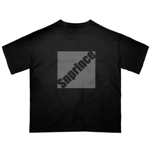 GOT'EM柄（白） Snprince logo オーバーサイズTシャツ