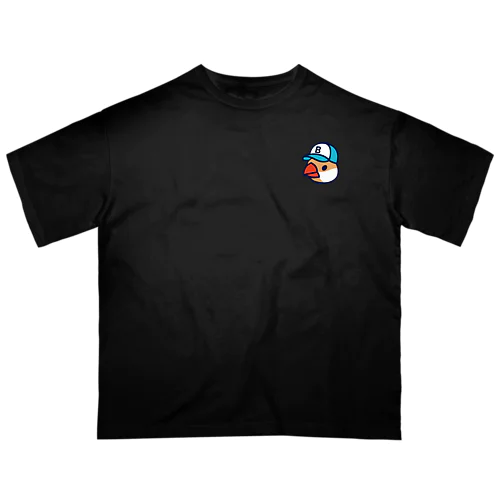 キャップの文鳥 オーバーサイズTシャツ