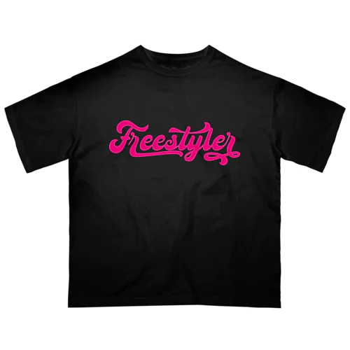 FREESTYLER02 -stich- Oversized T-Shirt