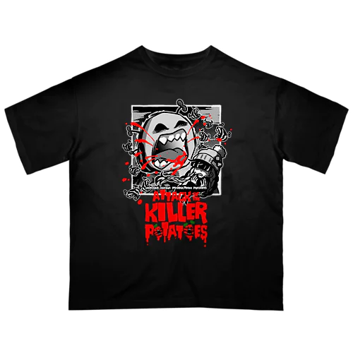 【濃色系】キラーポテト オーバーサイズTシャツ