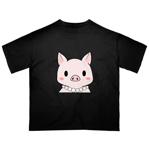 豚に真珠 オーバーサイズTシャツ