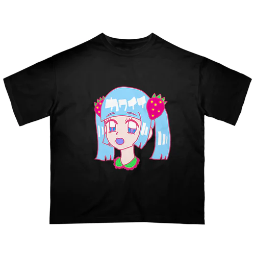 かわいい オーバーサイズTシャツ