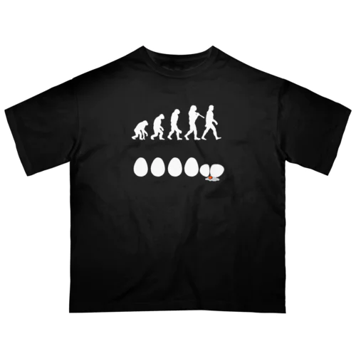 [ TAMAGOBITO ] NOT EVOLVE OS T-sh② オーバーサイズTシャツ