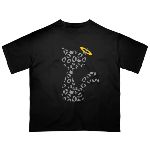 Yeah 猫神leopard！ オーバーサイズTシャツ